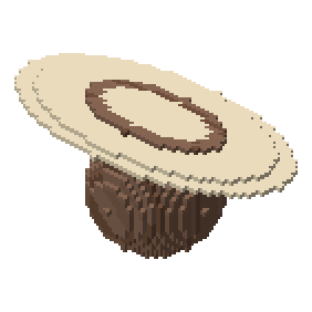 Tree stump table