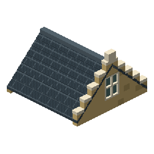 Quayside Honey Corner House roof